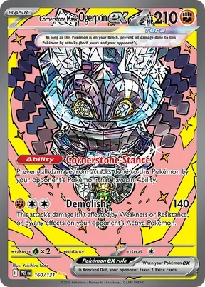 Cornerstone Mask Ogerpon ex #160