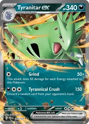 Tyranitar ex #64
