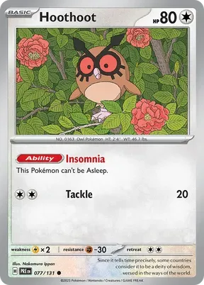 Hoothoot #77