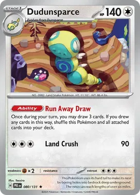 Dudunsparce #80