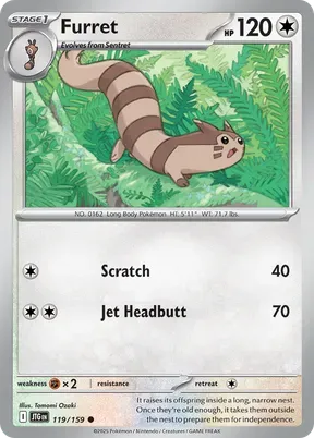 Furret #119