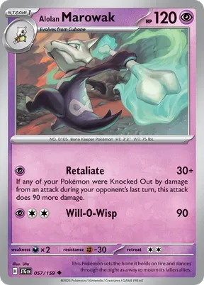 Alolan Marowak #57