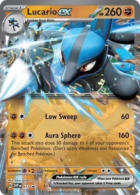 Lucario ex #17
