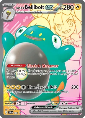 Iono's Bellibolt ex #194