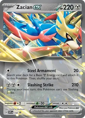 Zacian ex #198