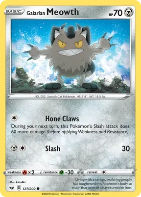 Galarian Meowth #127
