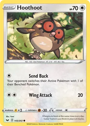 Hoothoot #143