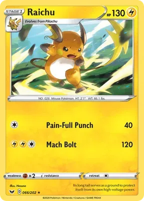 Raichu #66