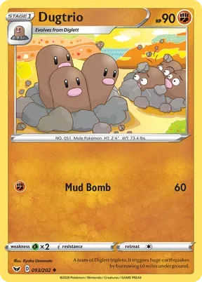 Dugtrio #93