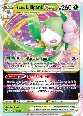Hisuian Lilligant VSTAR #18