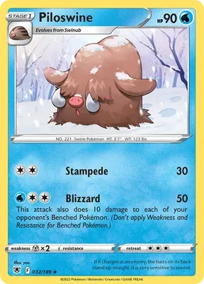 Piloswine #32