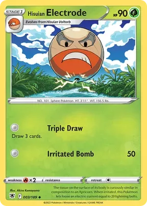 Hisuian Electrode #3