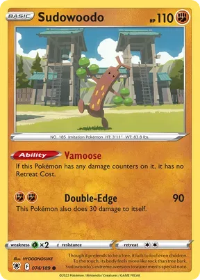 Sudowoodo #74