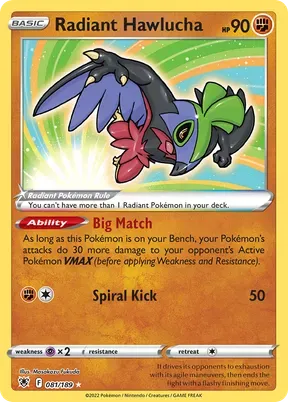 Radiant Hawlucha #81