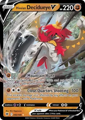 Hisuian Decidueye V #83