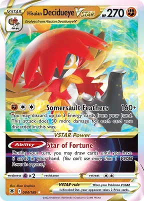 Hisuian Decidueye VSTAR #84