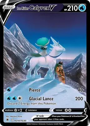 Ice Rider Calyrex V #TG14