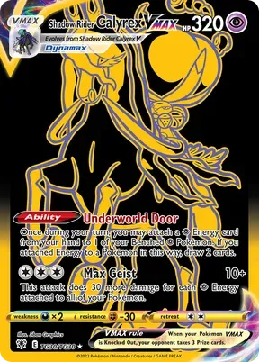 Shadow Rider Calyrex VMAX #TG30