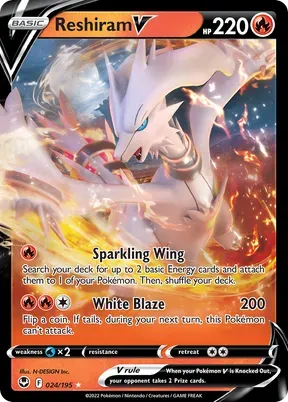 Reshiram V #24