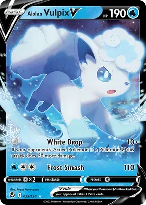 Alolan Vulpix V #33