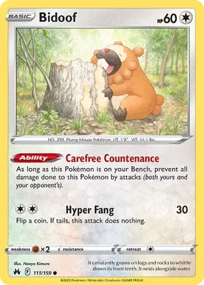 Bidoof #111