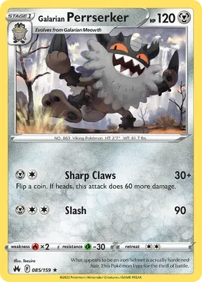 Galarian Perrserker #85