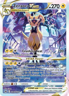 Zeraora VSTAR #GG43