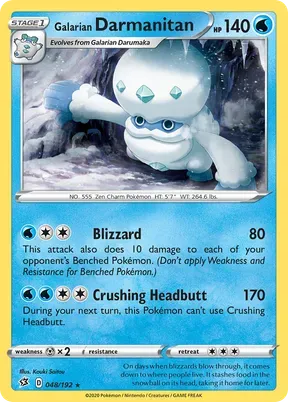 Galarian Darmanitan #48