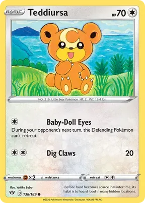 Teddiursa #138