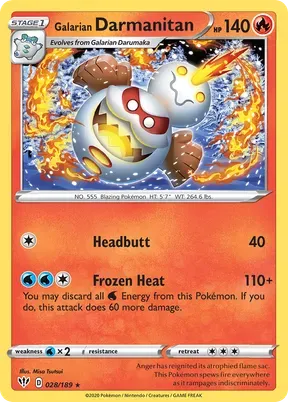 Galarian Darmanitan #28