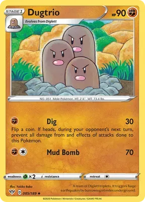 Dugtrio #85