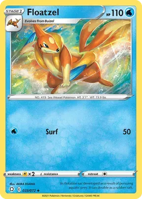 Floatzel #23