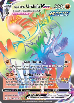 Rapid Strike Urshifu VMAX #169