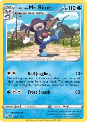 Galarian Mr. Rime #35