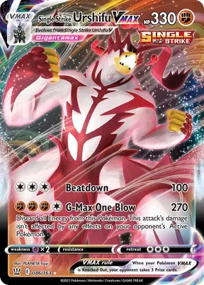 Single Strike Urshifu VMAX #86