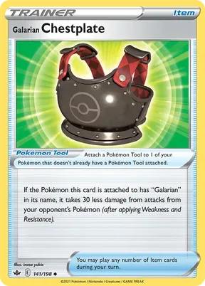 Galarian Chestplate #141
