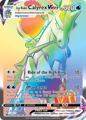 Ice Rider Calyrex VMAX #202