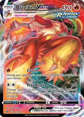 Blaziken VMAX #21