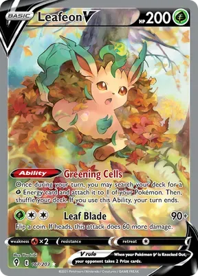 Leafeon V #167