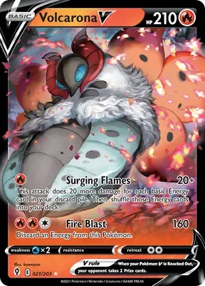 Volcarona V #21