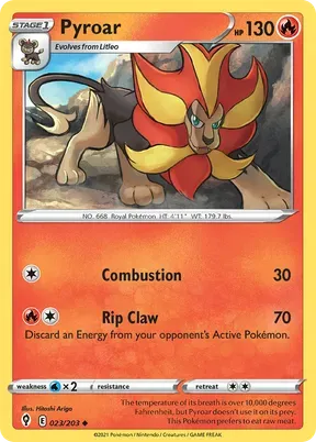 Pyroar #23
