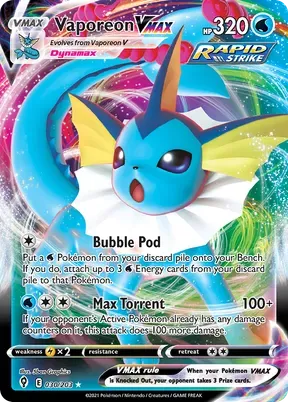 Vaporeon VMAX #30