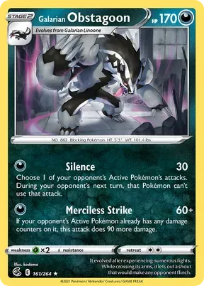 Galarian Obstagoon #161