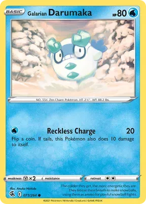 Galarian Darumaka #71