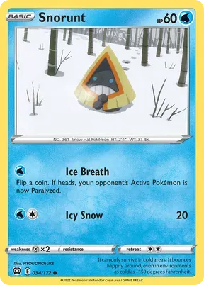 Snorunt #34