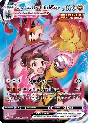 Single Strike Urshifu VMAX #TG19