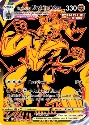 Single Strike Urshifu VMAX #TG29