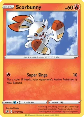 Scorbunny #SWSH002