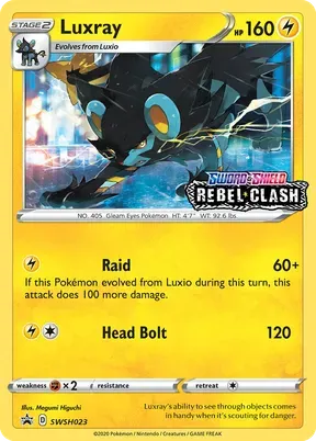 Luxray #SWSH023