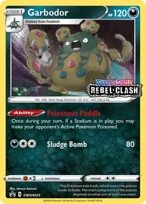 Garbodor #SWSH025
